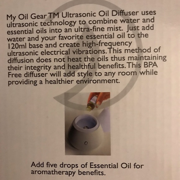 NWT💧Essential Oil Diffuser Set -MyOilGear/dōTerra - Picture 6 of 6